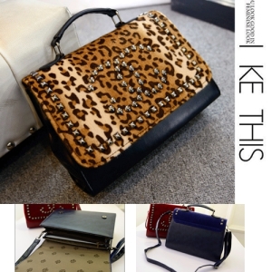 B681 IDR.18O.OOO MATERIAL PU SIZE L27XH21XW10CM WEIGHT 600GR COLOR BLACK,LEOPARD (1)