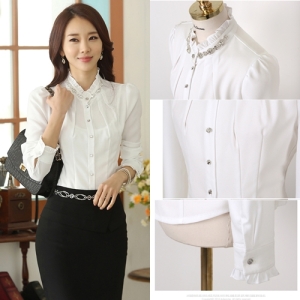T2562 IDR.132.OOO MATERIAL HIGH COTTON SHIRT SIZE M LENGTH 55CM BUST 84CM WEIGHT 230GR COLOR BLACK,WHITE (2)